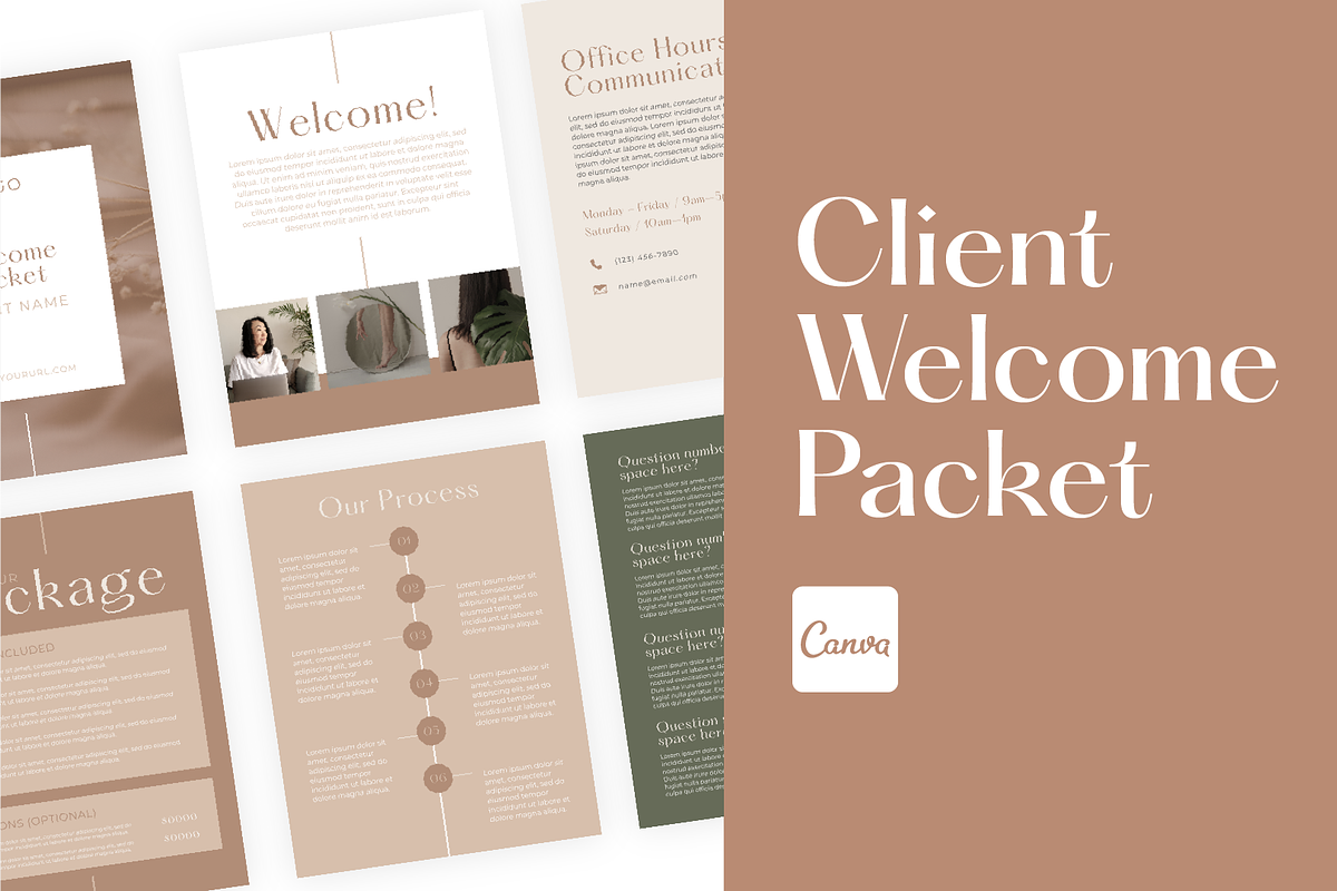 Client Welcome Packet, a Templates & Theme by LRG Designs (Photo 1 of 4)