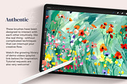 Painterly Brushes for Procreate, a Brush Add-On by AJ Brushes (Thumbnail 7 of 11)