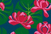 Bold Tropical Floral Pattern, a Pattern Graphic by likorbut (Thumbnail 14 of 15)