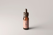 Amber Glass Dropper Bottle Mockups, a Cups & Container Mockup by pmvch (Thumbnail 5 of 20)