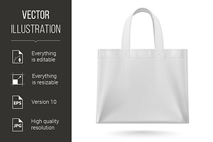 Cotton Ecobag for Retail and Shoppin, a Graphic by DvargShop