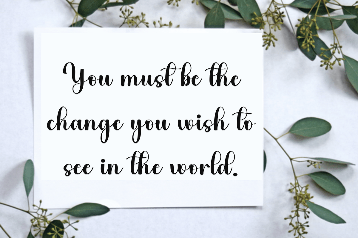 Sunday Birthday, a Handwritten Font by FreshTypeINK (Photo 2 of 8)