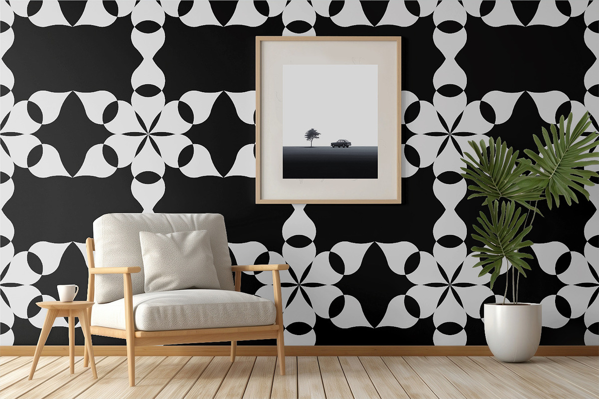 Decorative Ornamental Grid, a Pattern Graphic by MalyskaStudio (Photo 5 of 5)