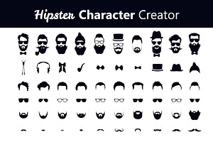 Hipster Character Creator