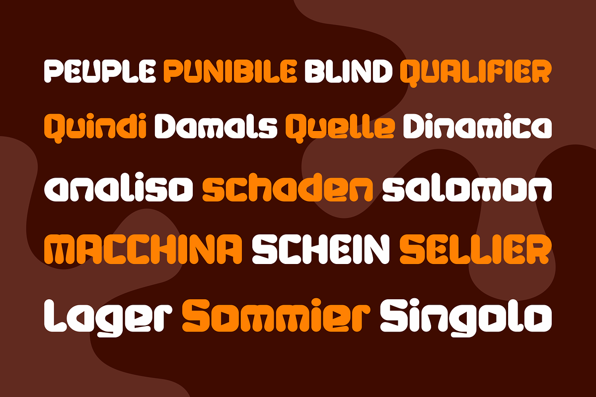 Redos - Comic Font, a Sans Serif Font by lelevien (Photo 4 of 4)