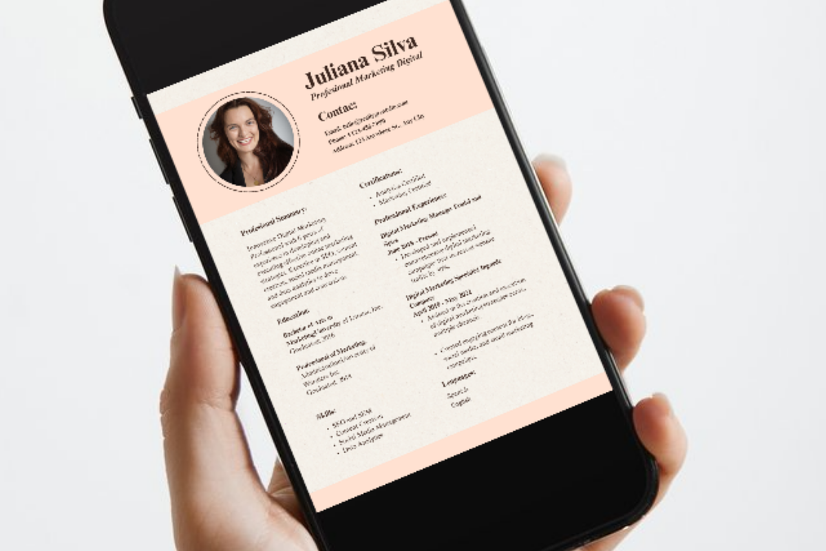 Professional Resume Canva Editable, a Templates & Theme by TemplateCastleStore (Photo 7 of 9)