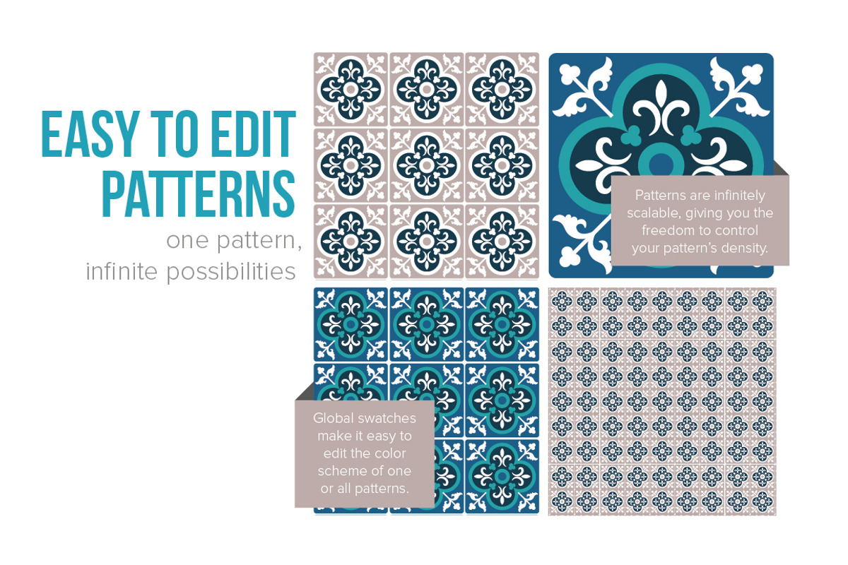 TILE Pattern Bundle, a Pattern Graphic by Anugraha Design (Photo 4 of 7)