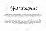 Michelle script with extras, a Script Font by Designwork (Thumbnail 13 of 14)