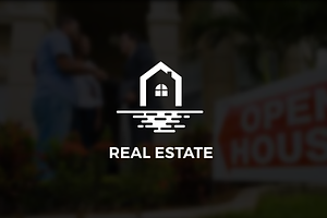 House Shape For Real Estate Logo