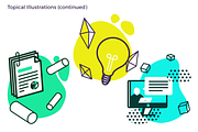 Landing Page Illustrations, a Templates & Theme by suppply (Thumbnail 4 of 5)
