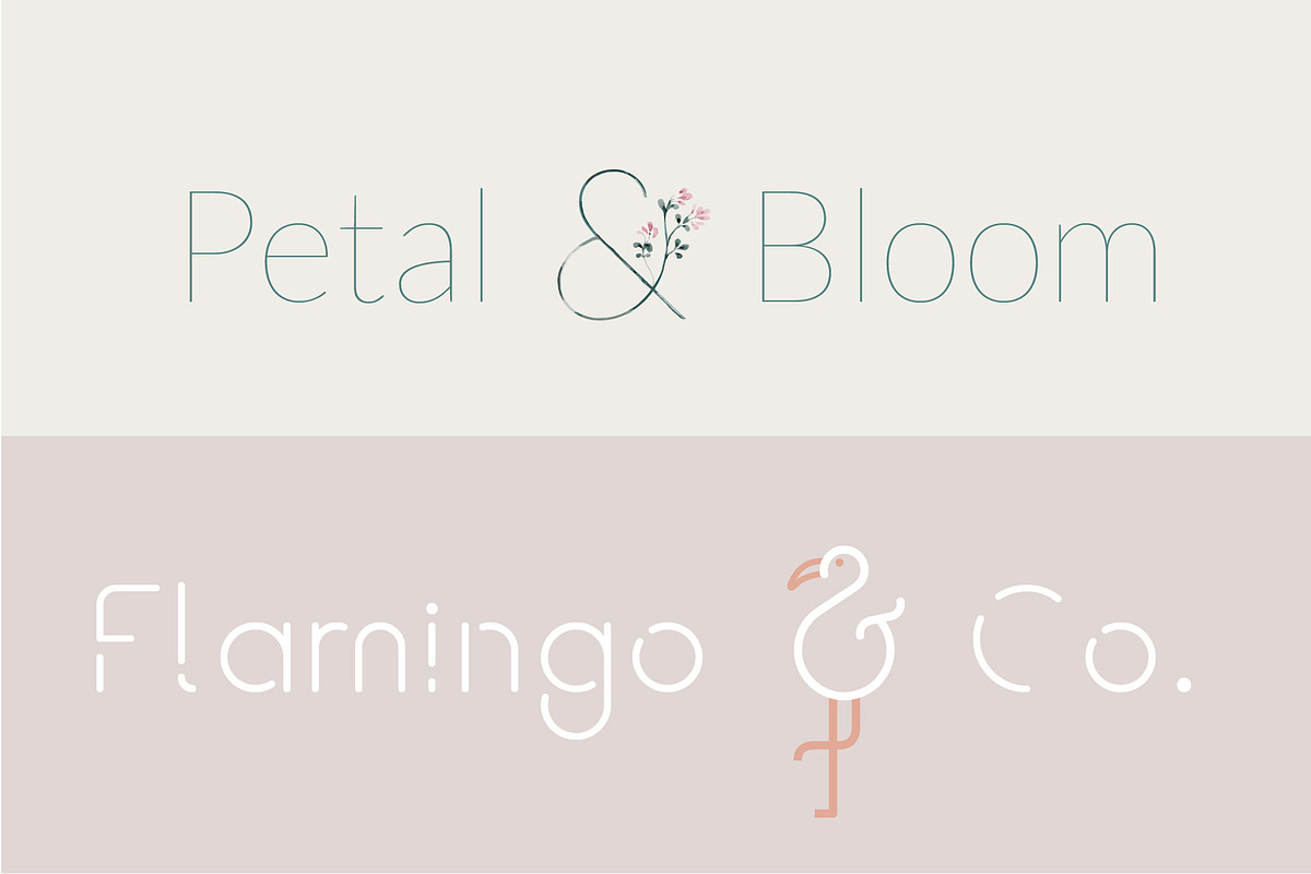 Graphic Ampersands for Logos Kit, a Branding & Logo Template by Tropical Type (Photo 6 of 8)