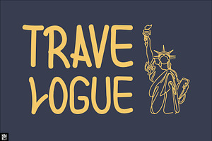 Travelogue Typeface