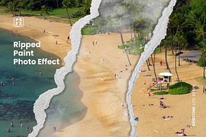 Ripped Paint Photo Effect, a Layer Style Add-On by WudelMbois Studio