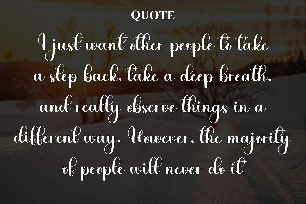 Bulky Writing, a Font by InermediaSTUDIO (Photo 4 of 8)