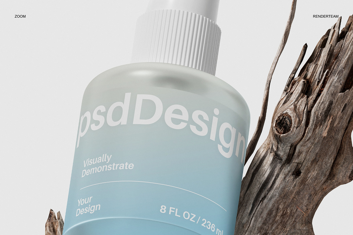 Cosmetic Bottle Mockup Set, a Packaging Mockup by Renderteam (Photo 12 of 12)