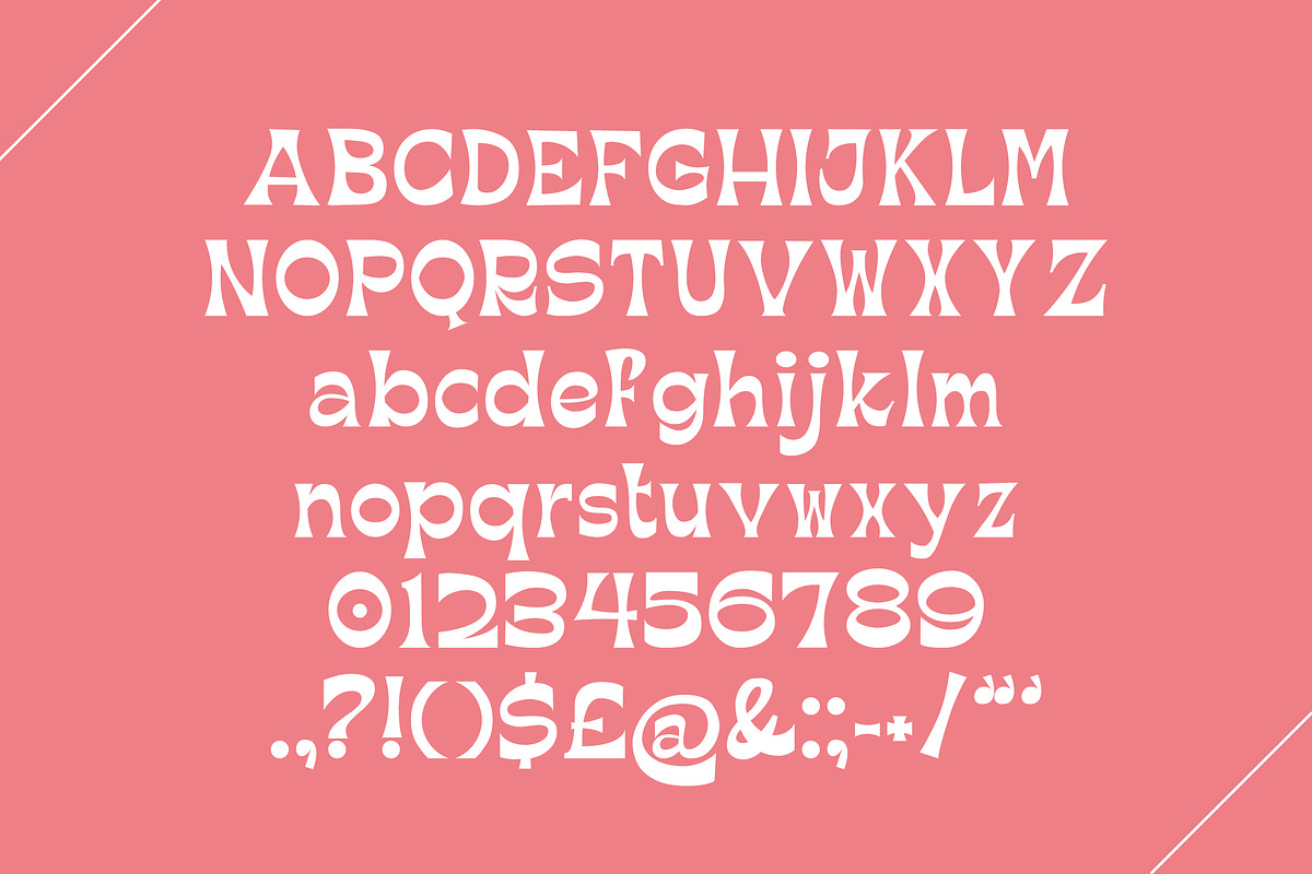 Retro Romantic Font, a Sans Serif Font by Salt & Pepper Designs (Photo 4 of 6)