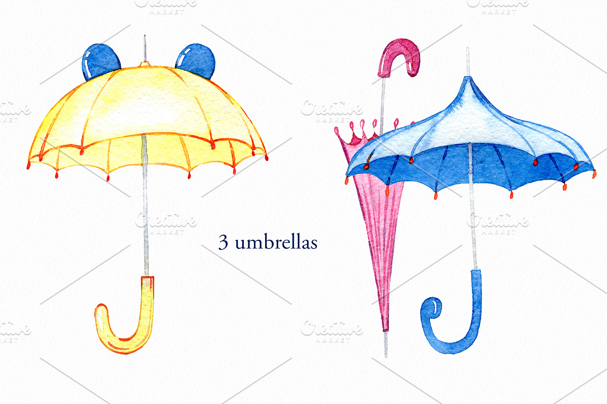 Rainy day, an Illustration by OlyaSenko (Photo 5 of 5)