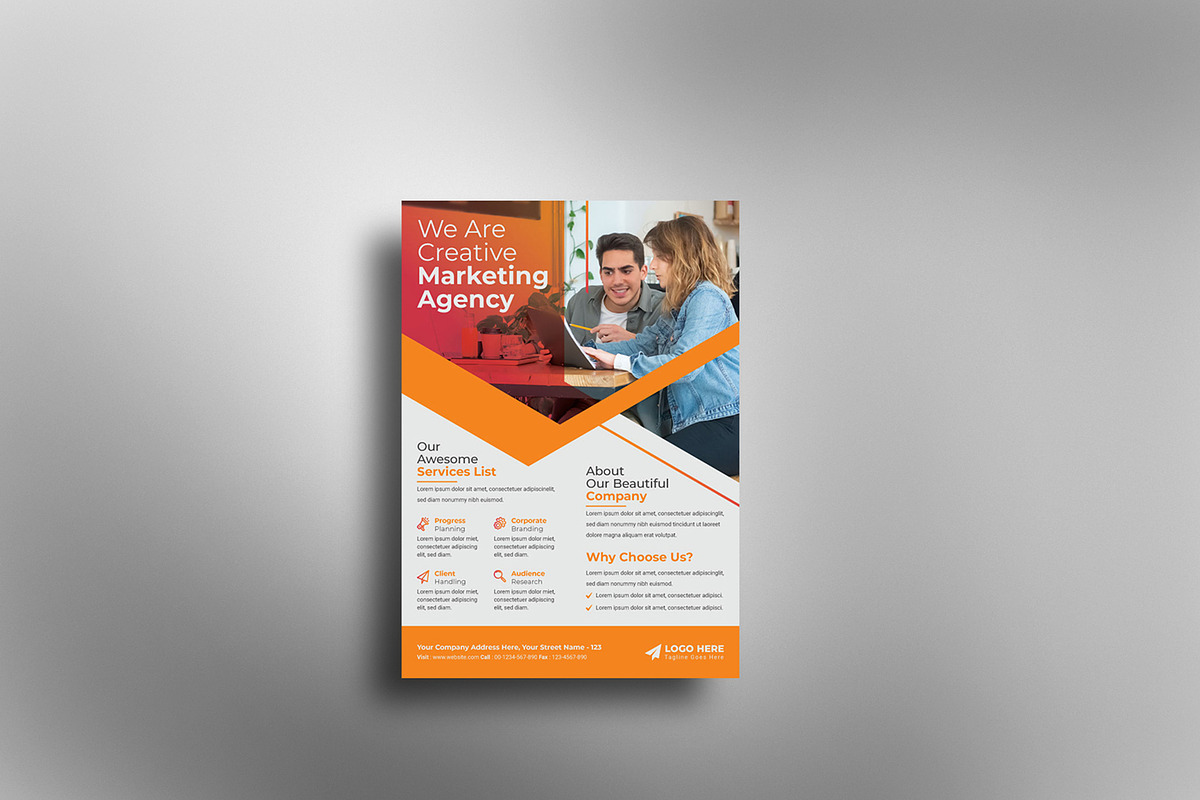 Business Flyer, a Flyer Template by creative-som (Photo 1 of 4)