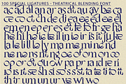 Theatrical Blending - Elegant Font, a Serif Font by 177Studio (Thumbnail 7 of 8)