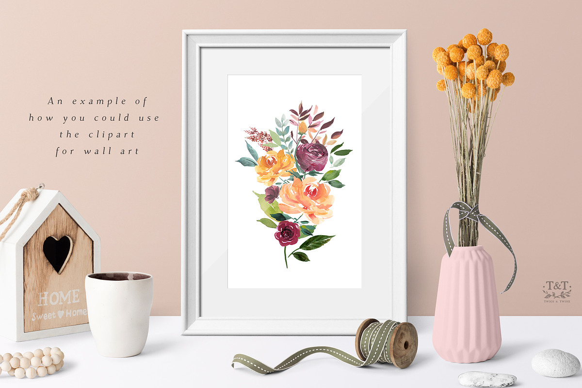 Watercolor Clipart - Paprika, an Illustration by Twigs and Twine (Photo 7 of 12)