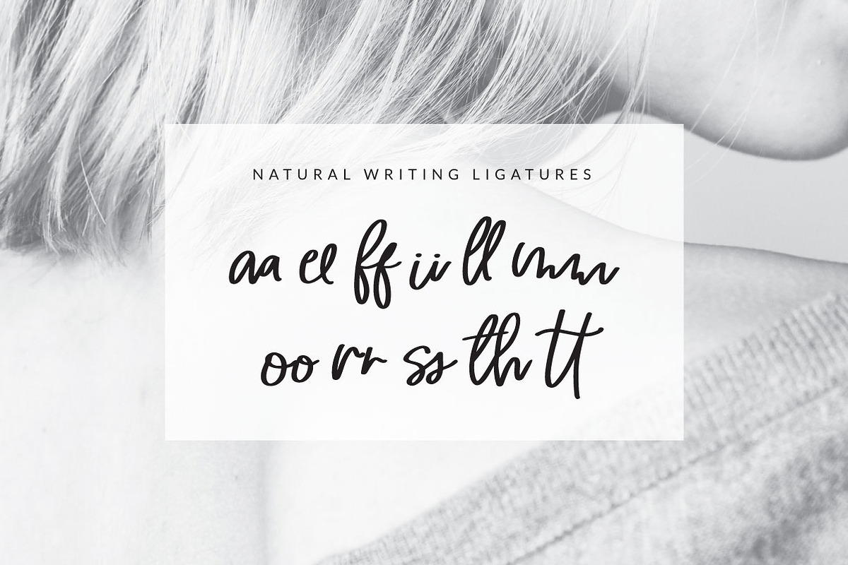 Sweet Hills Script Font + Dingbats preview 5
