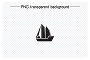 Ship and Cruise Solid Icons, a Transportation Illustration by Designfour (Thumbnail 2 of 7)
