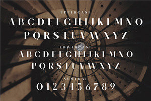 LOVANO Elegant Serif Typeface