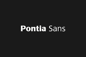 Pontia Sans Font Family