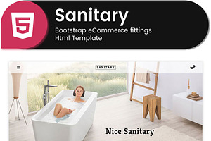 Sanitary - ECommerce HTML Template