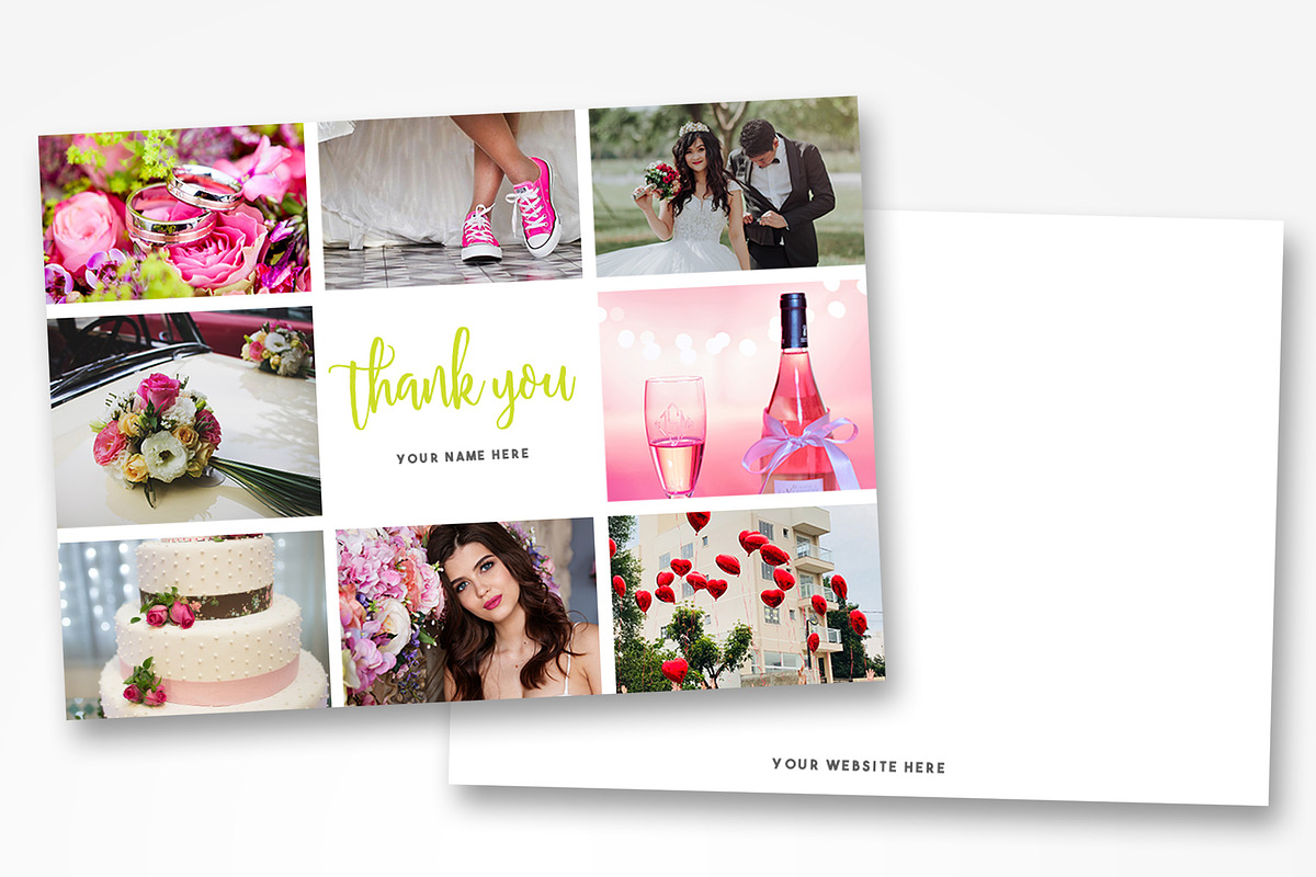 Photographer Thank You Card Template, a Card Template by One Twenty Studio (Photo 1 of 5)