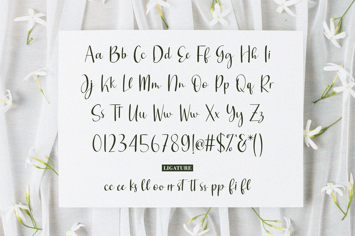 Symphonice, a Script Font by Essentials Studio (Photo 8 of 9)