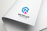 Net Play Letter N Logo, a Branding & Logo Template by Design_Planet (Thumbnail 2 of 3)