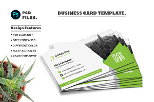 Business Card Template, a Business Card Template by GoodShape