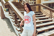 100 T-Shirt Mock-Up Bundle, a Shirt Mockup by Freeman Studio (Thumbnail 15 of 42)