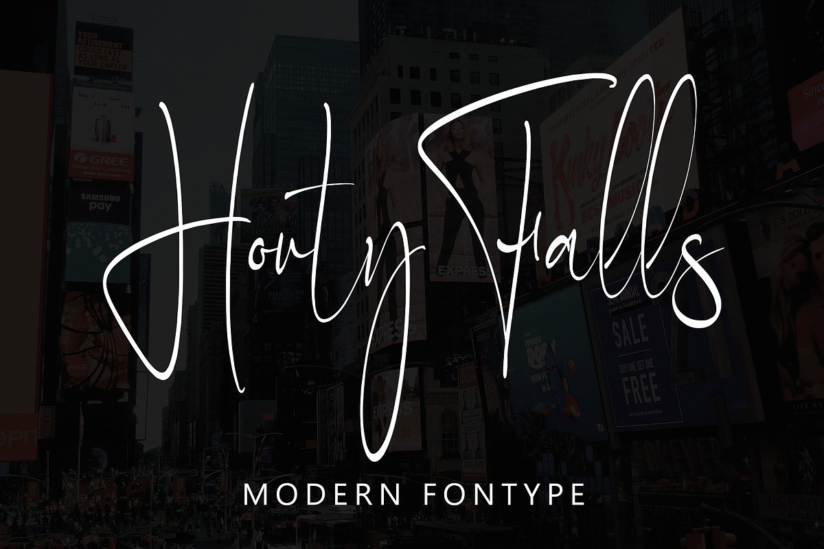 American Hunter, a Handwritten Font by HaKi Studio (Photo 4 of 5)