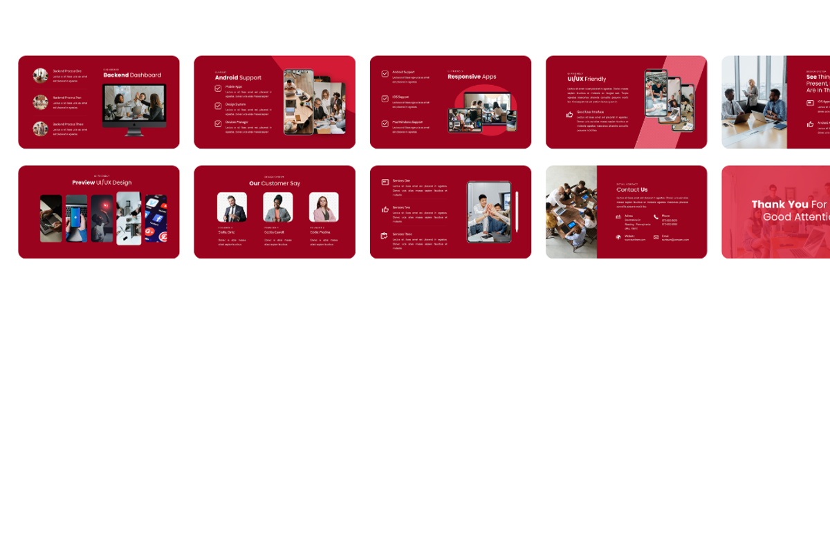 UIUX - Ai & Saas App Presentation, a Presentation Template by Hammad Arif (Photo 3 of 3)