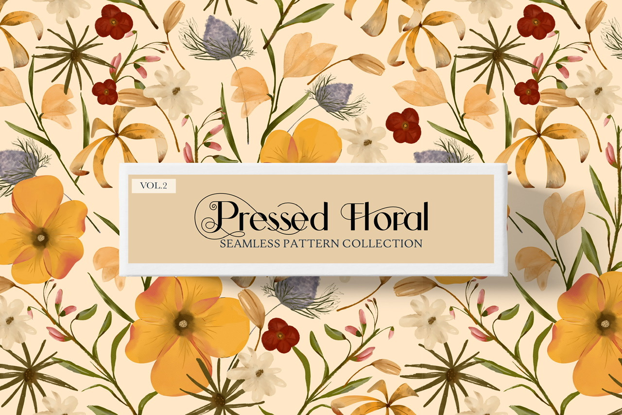 Pressed Floral Pattern collection