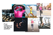 Fitness Social Media Pack, a Social Media Template by besomebunny (Thumbnail 3 of 3)