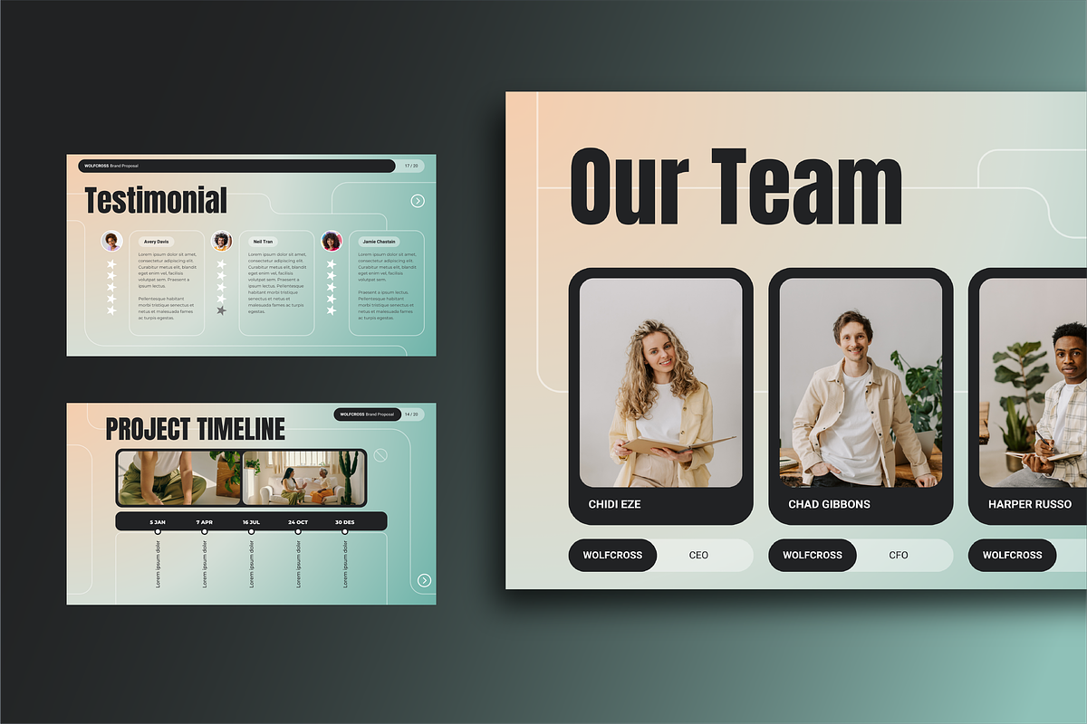 Wolfcross - Brand Proposal, a Presentation Template by ArbaStudio (Photo 3 of 5)