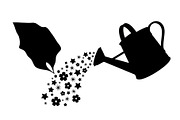 Watering Can Silhouette Bundle, an Illustration by Gaye Art (Thumbnail 9 of 31)