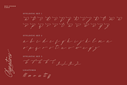 Signatires, a Script Font by din-studio.com (Thumbnail 10 of 10)
