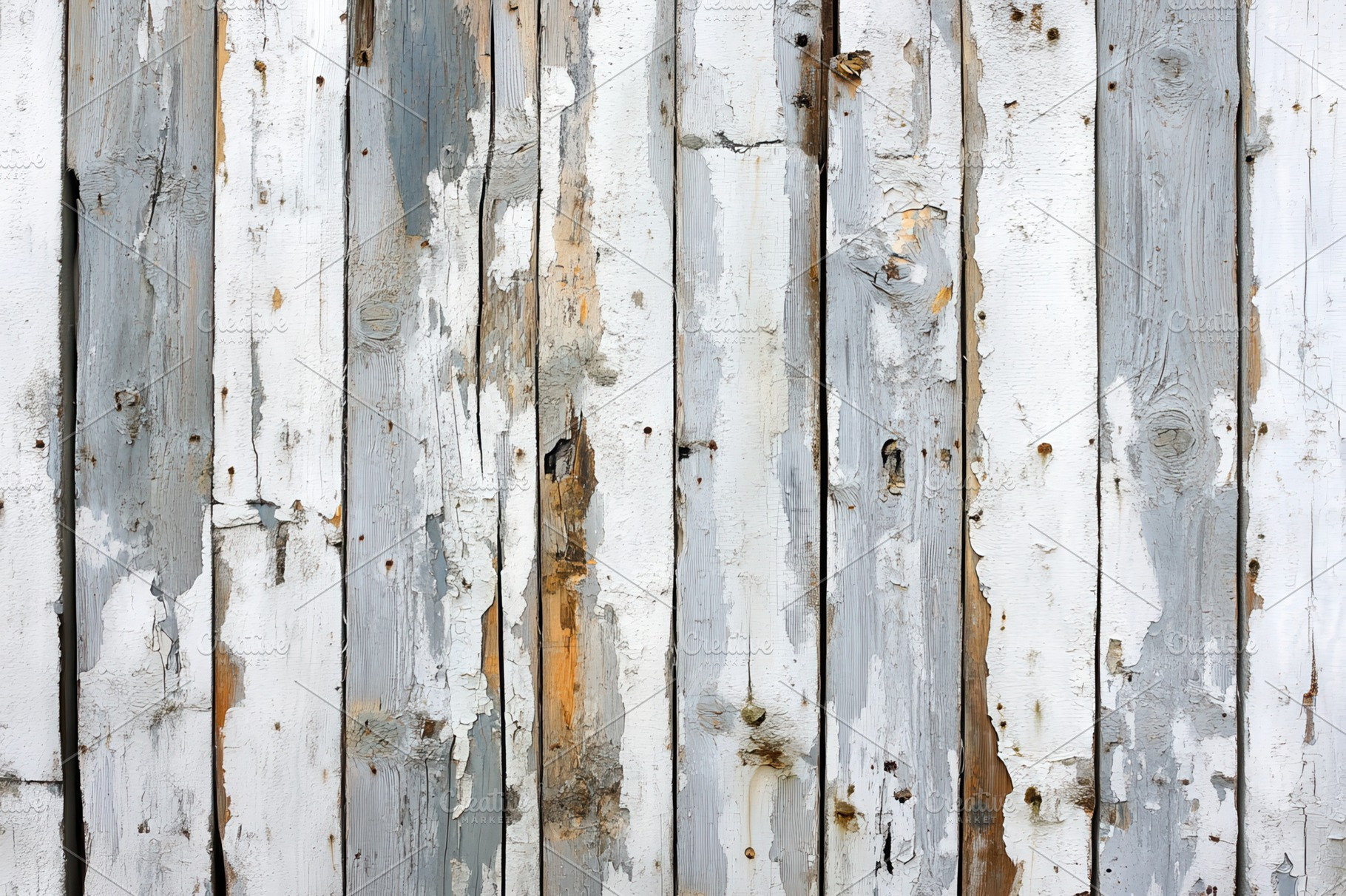 Weathered White and Gray Wooden Plan, an Abstract Photo by Pixeness Studio