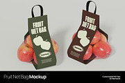Fruit Net Bag Mockup, a Packaging Mockup by graphicook (Thumbnail 1 of 4)