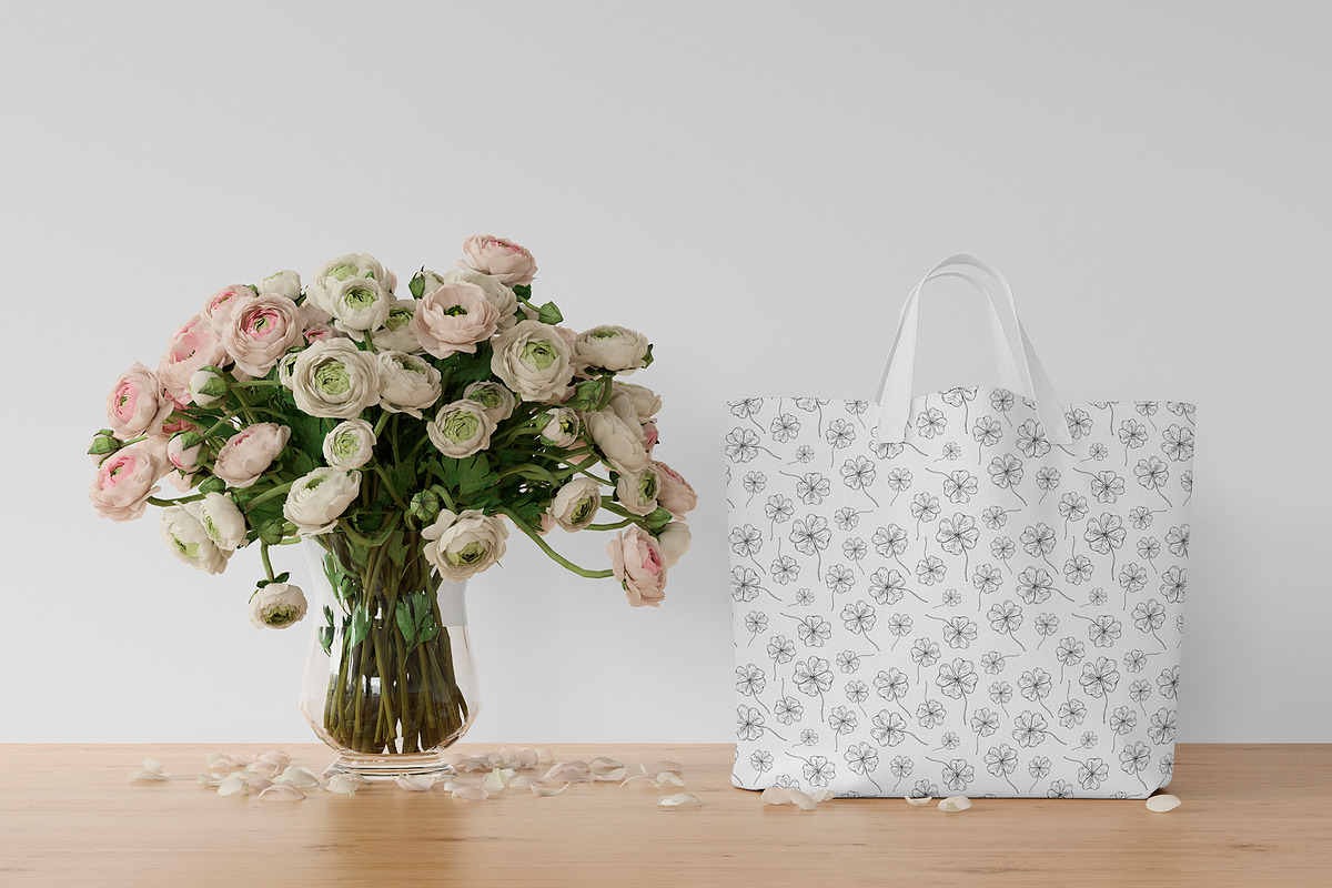 Clover. Sketch and patterns, an Illustration by Canatic (Photo 6 of 9)
