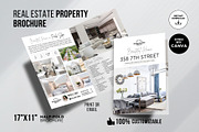 Luxury Real Estate Brochure Canva, a Brochure Template by CreativeVinesStore (Thumbnail 1 of 7)