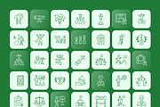 Success Icon Art Set, an Outline Icon by Prosymbols (Thumbnail 7 of 7)