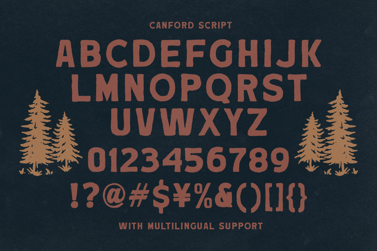 Canford - Western Font Collection, a Serif Font by Letterhend Studio (Photo 7 of 11)