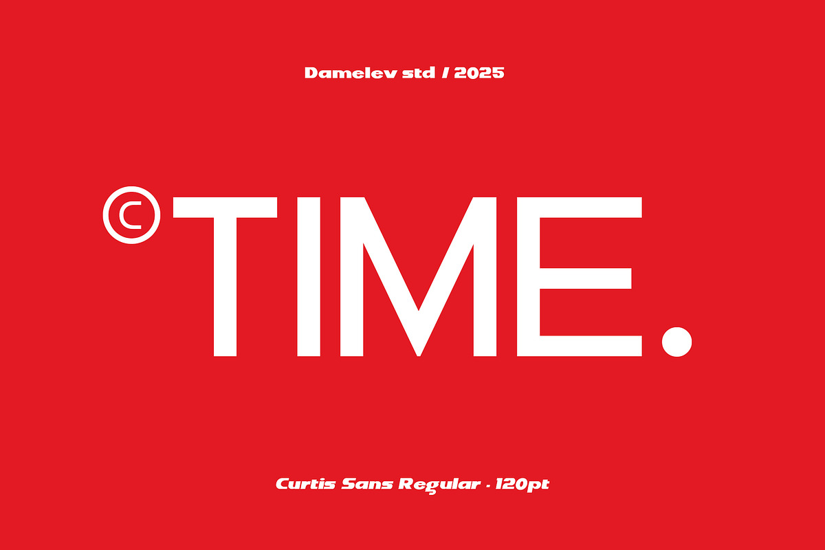 DV Curtis Sans, a Sans Serif Font by Damelev (Photo 17 of 18)