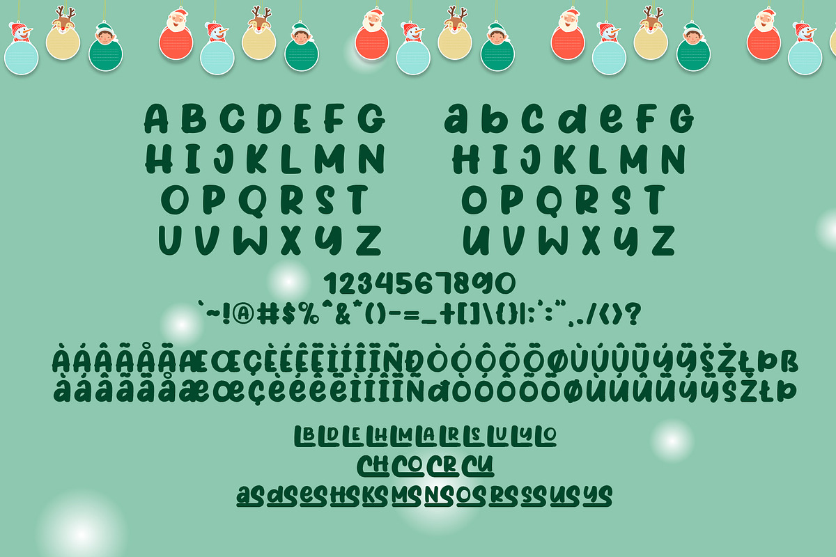 Joy Of Christmas Fonts, a Font by Crump Hand (Photo 5 of 6)