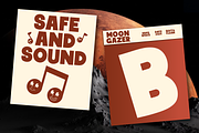 Moongazer Bold Display, a Sans Serif Font by Haps Space (Thumbnail 5 of 15)